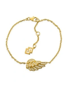 Guardian Bracelet With Diamonds in Gold