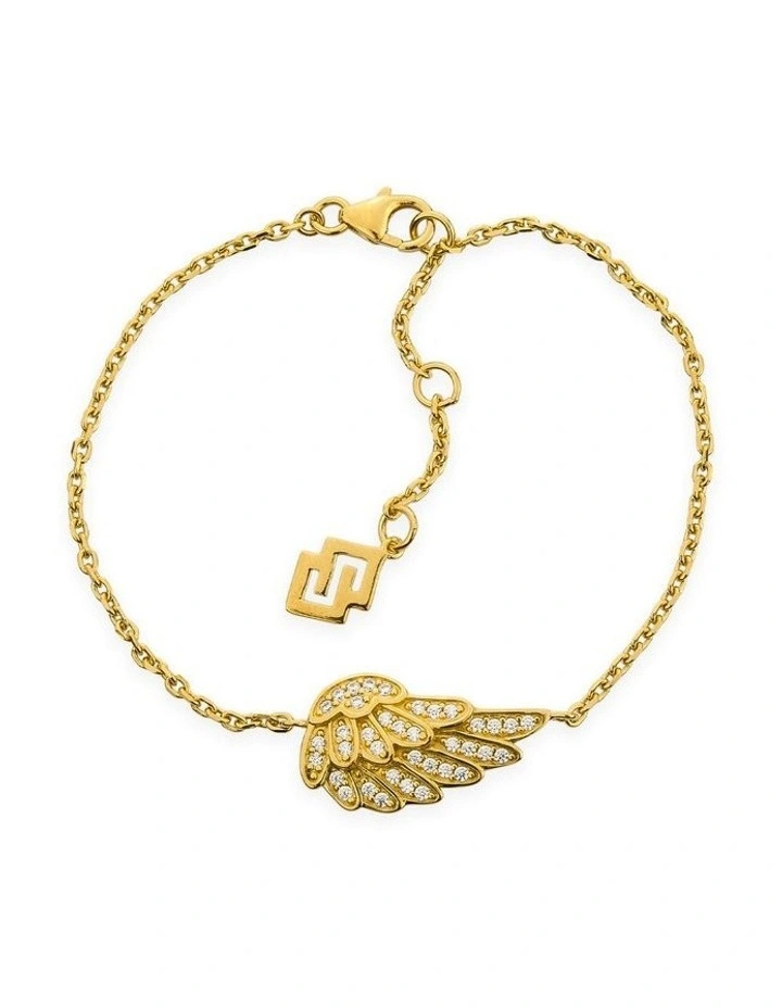 Guardian Bracelet With Diamonds in Gold image 1