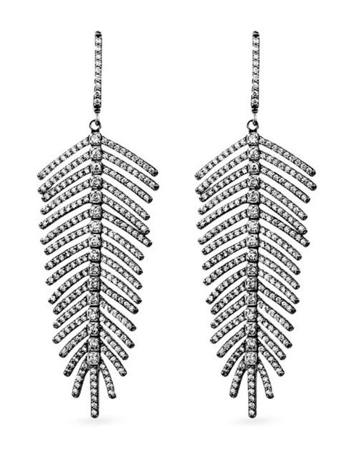 Freedom Petite Earrings in Black image 1