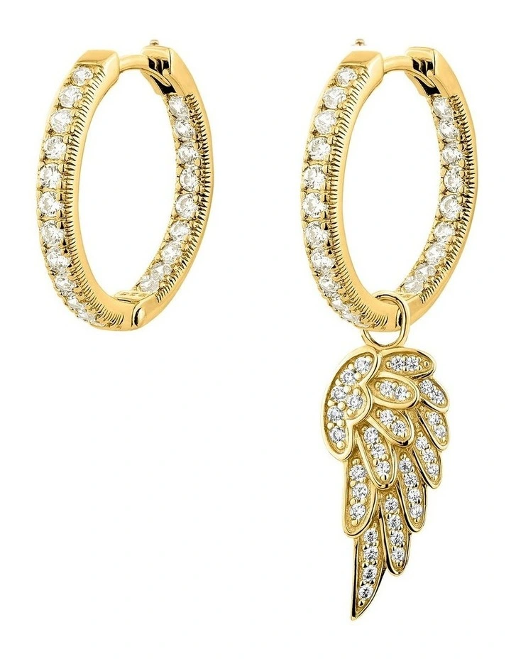 Guardian Earrings in Gold image 2