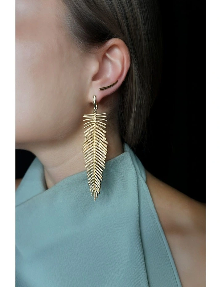 Freedom Alchemy Earrings in Gold image 2