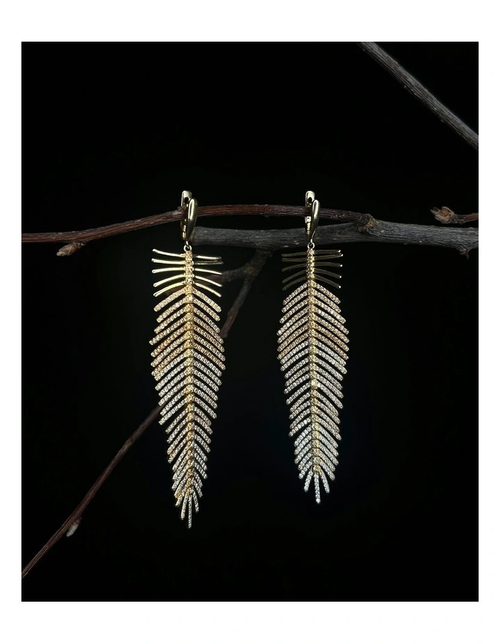 Freedom Alchemy Earrings in Gold image 3