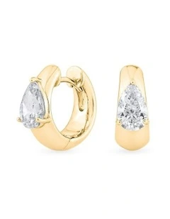 Pure Alchemy Petite Huggie Earrings in Gold