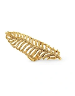 Freedom Ring With Diamonds in Gold