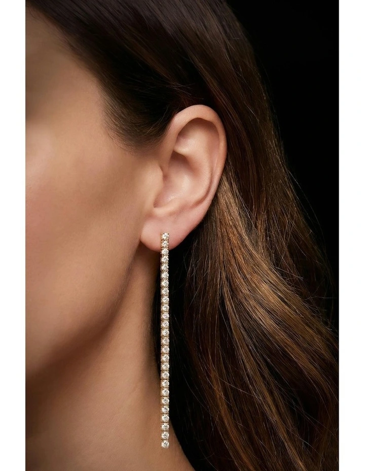 Flirtation Earrings in Gold image 5