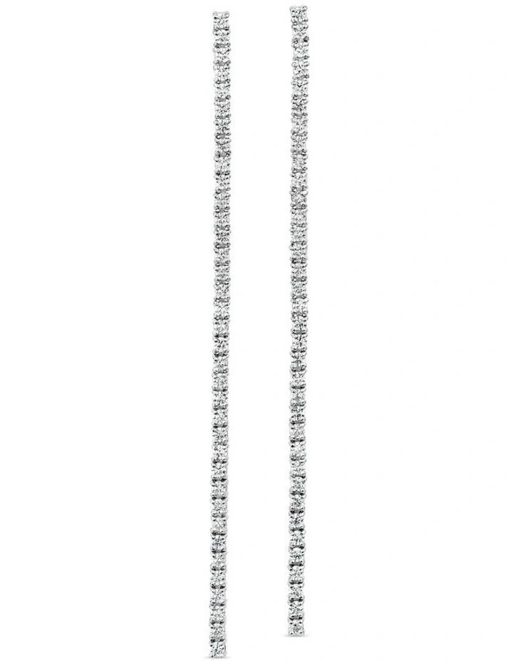 Flirtation Earrings in Silver image 1