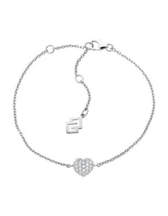 Heart Bracelet in Silver