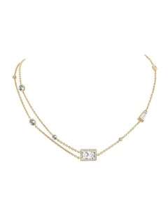 Polarity Collar Necklace in Gold