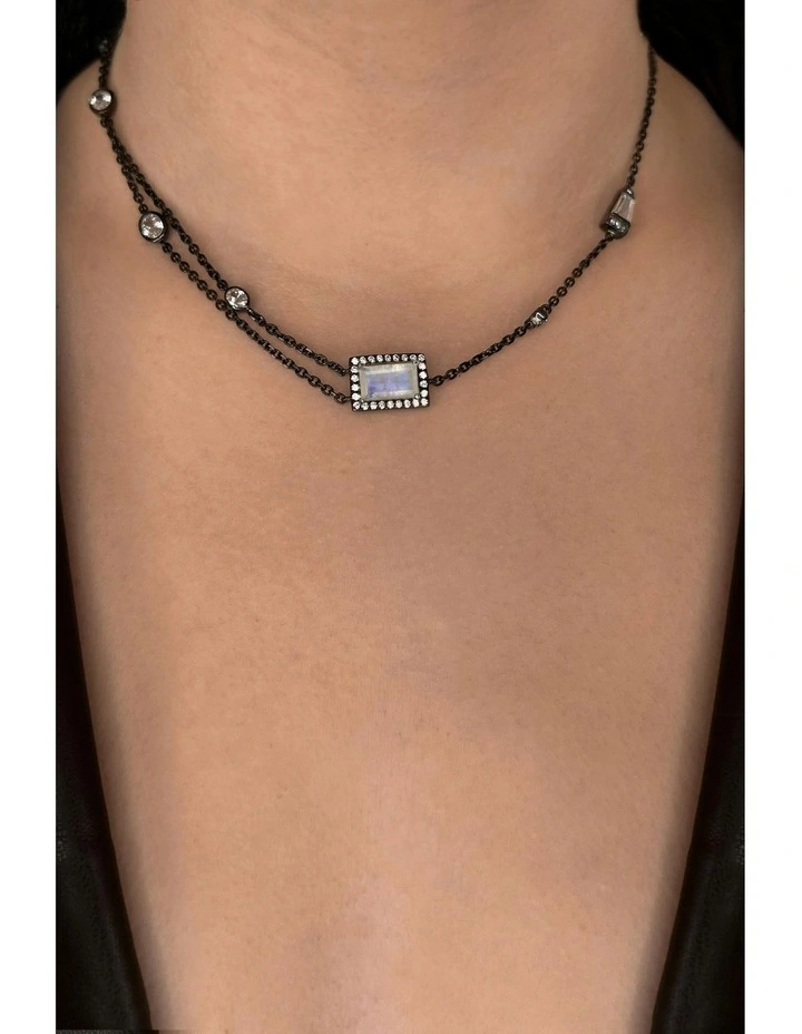 Polarity Collar Necklace in Gold image 2