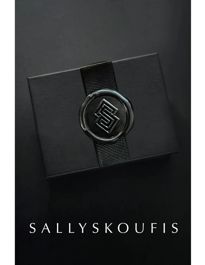 Polarity Collar Necklace in Gold image 3