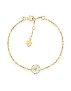 Minx Shell Bracelet in Gold