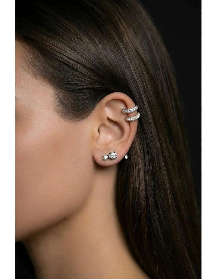 Suspension Solitaire Climber in Silver image 2