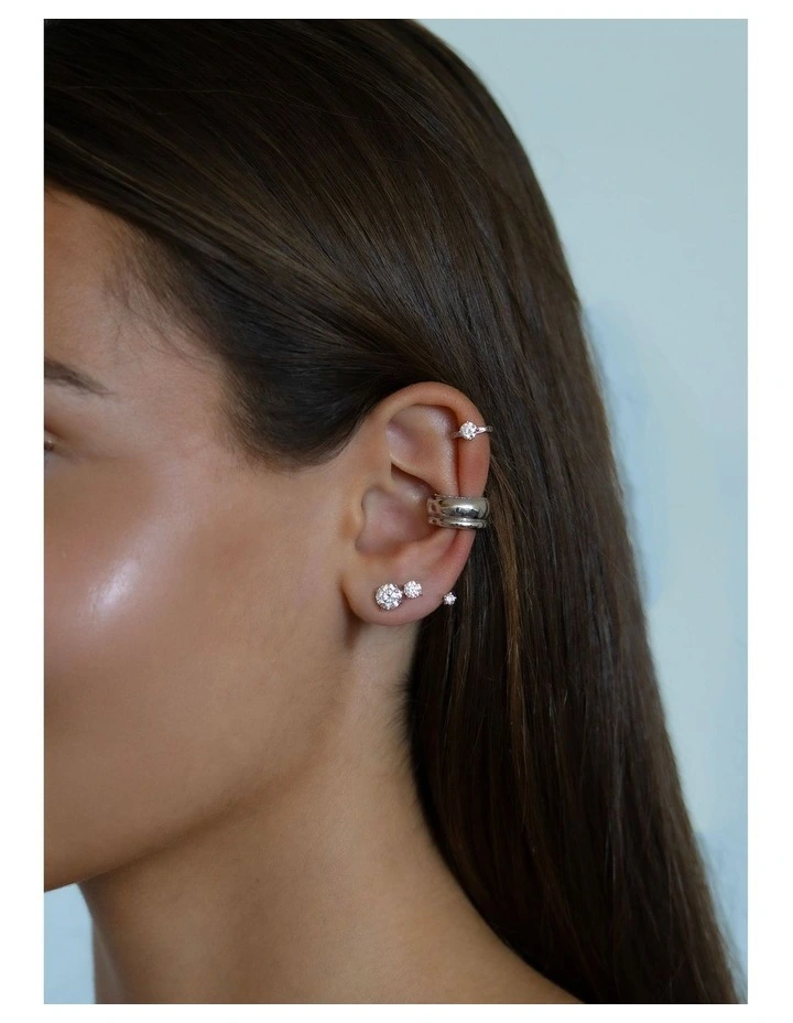 Suspension Solitaire Climber in Silver image 2