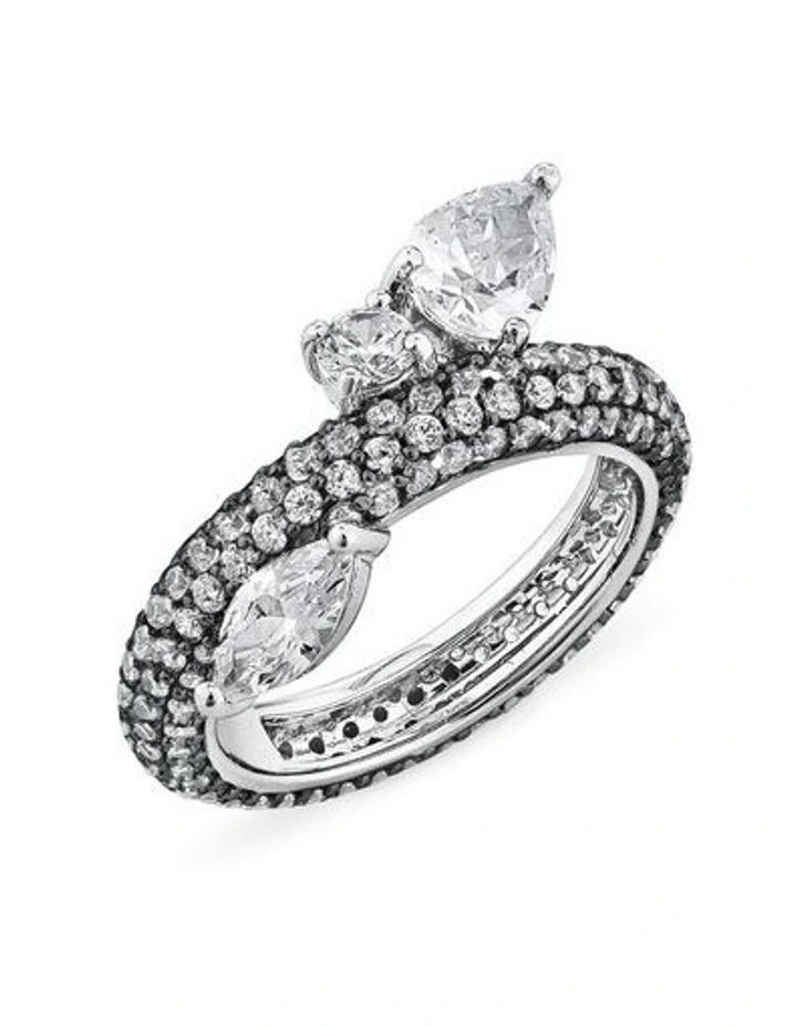 Uncontained Ring in Silver image 3