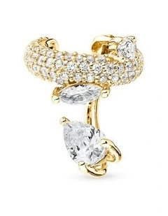 Uncontained Ear Cuff in Gold