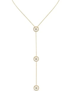 Minx Shell Lariat in Gold