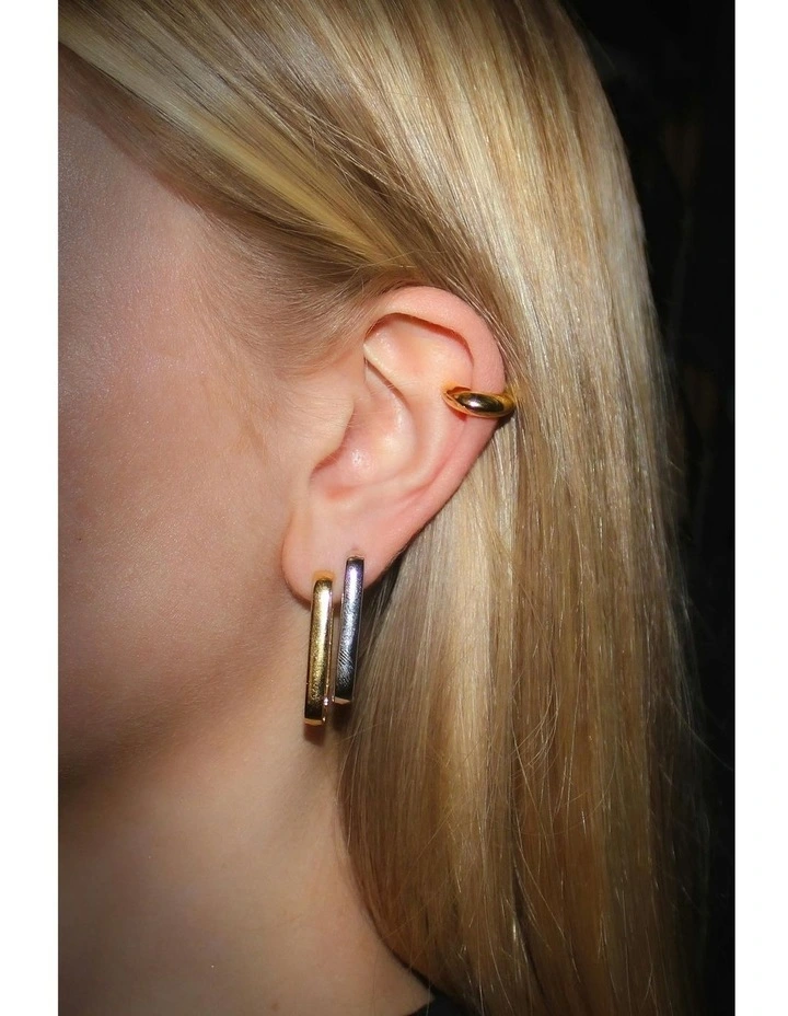 XShift Earrings in Silver image 2