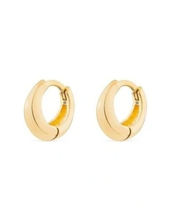 XSculpt Huggie Petite Earrings in Gold