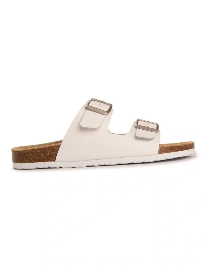 Women Melbourne White Sandals image 2