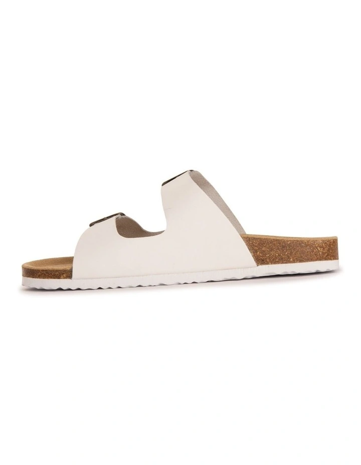 Women Melbourne White Sandals image 5