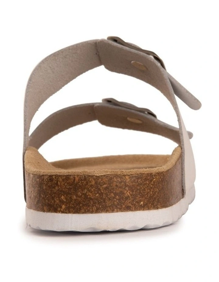 Women Melbourne White Sandals image 6