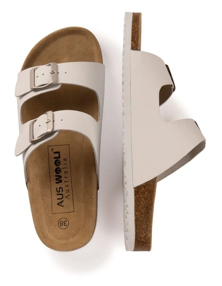 Women Melbourne White Sandals image 7