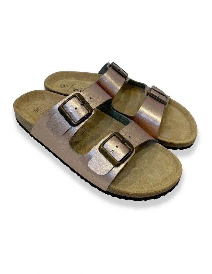 Women Melbourne Gold Sandals image 6