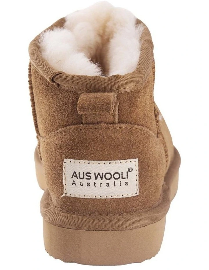 Sheepsk Classic Ultra Mini UGG Boot in Tan image 4