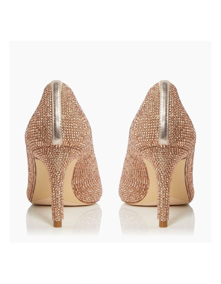 Rose gold heels myer clearance