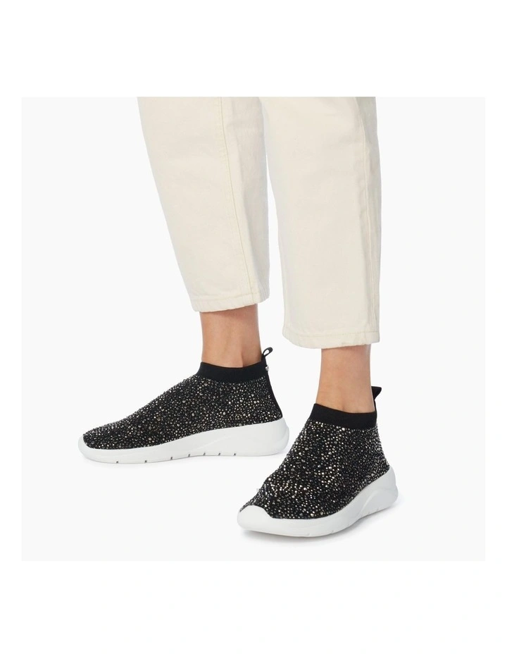 dune emerald sock trainer