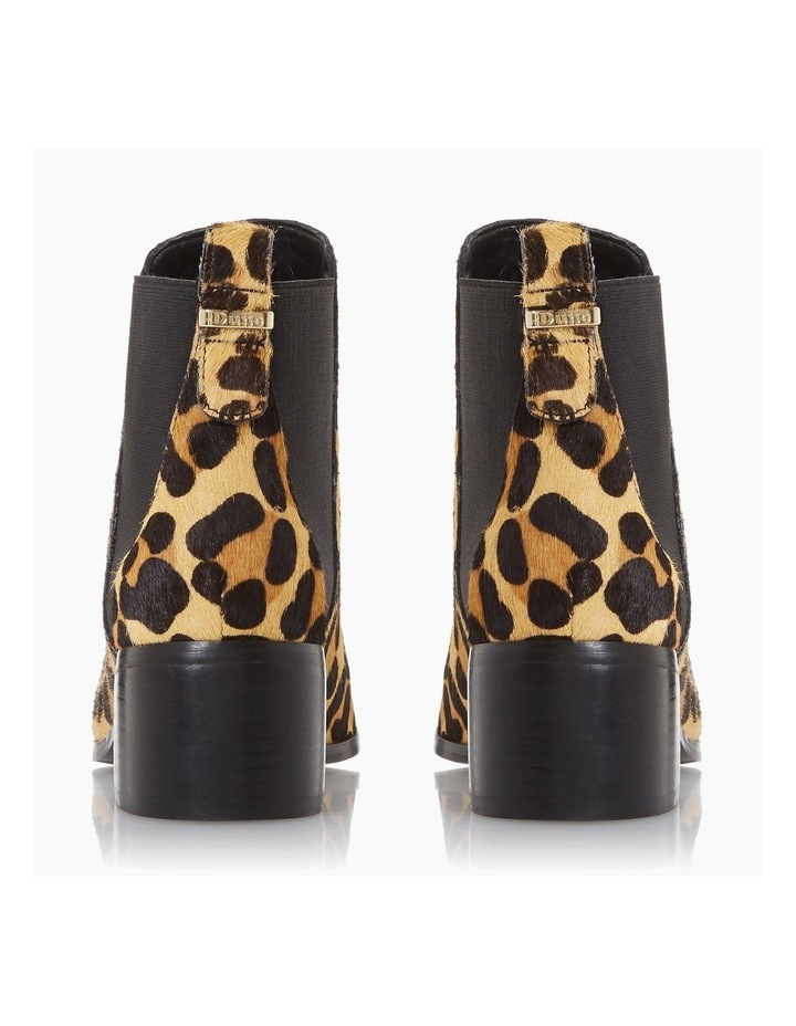 dune leopard print boots