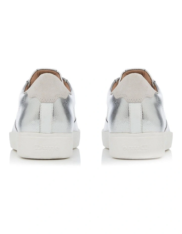 dune silver trainers
