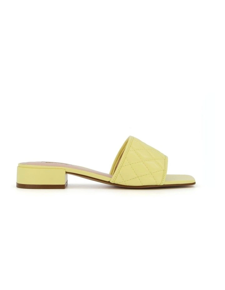dune yellow sandals