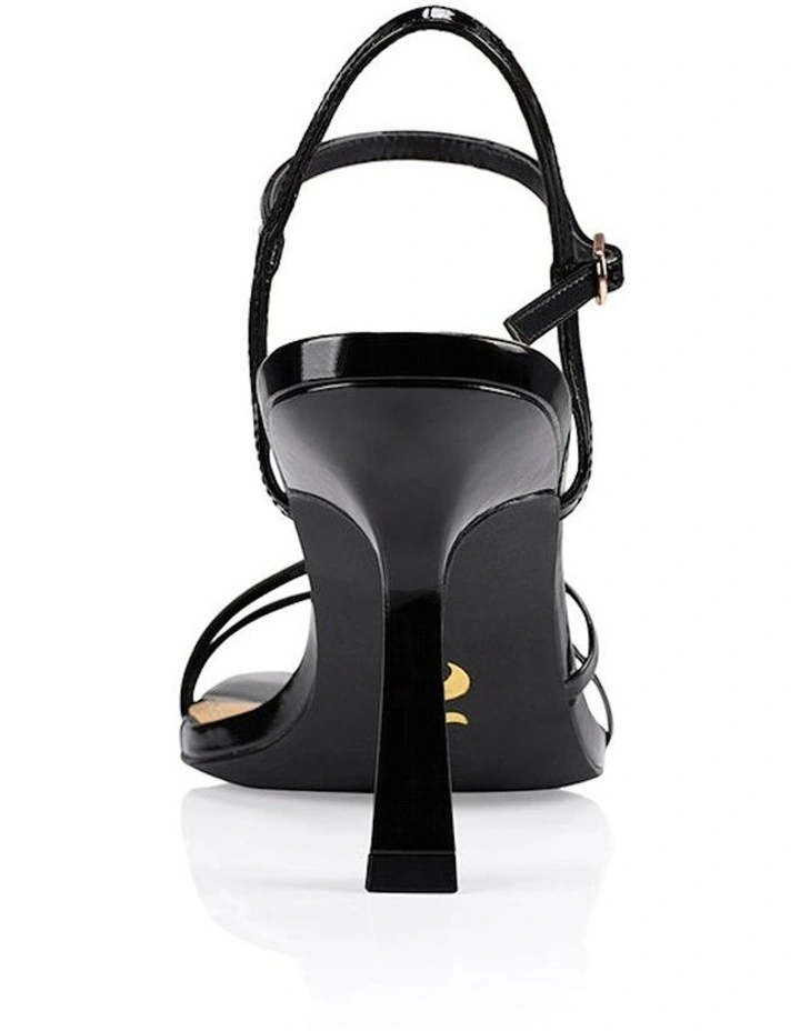 Speck Patent Strappy Heels in Black image 5