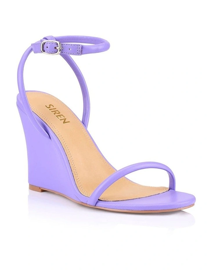 Bebe Wedge Sandals in Lilac image 2