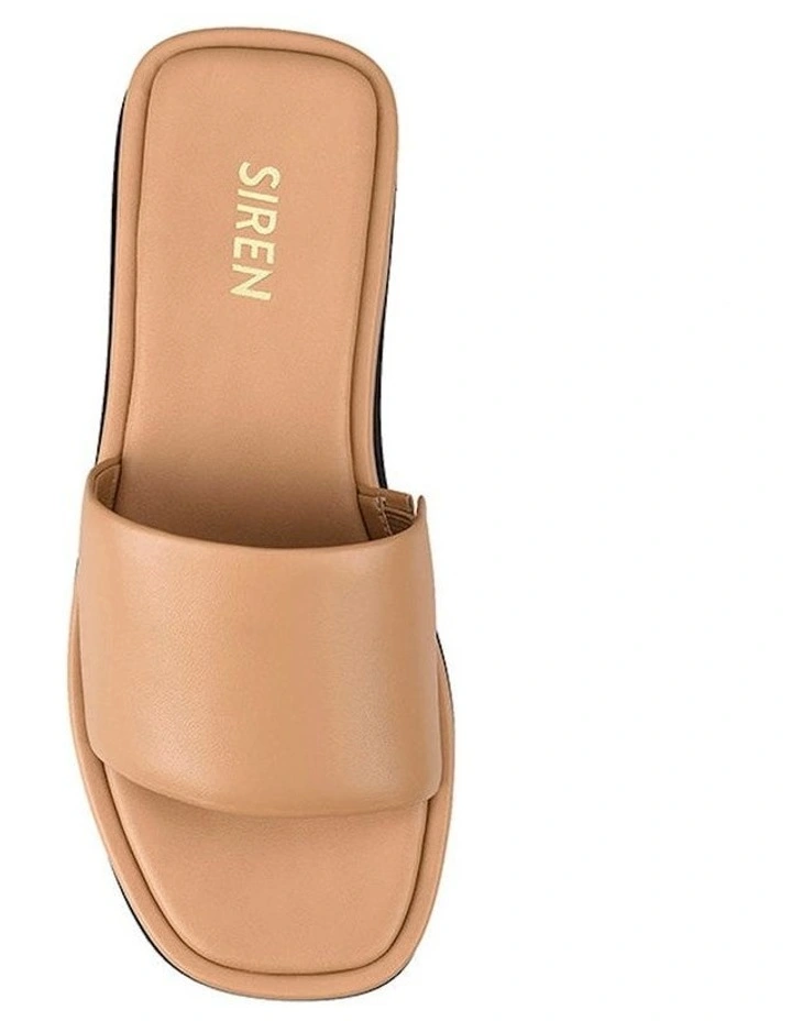 Morris Flatform Sandals in Soft Tan image 4