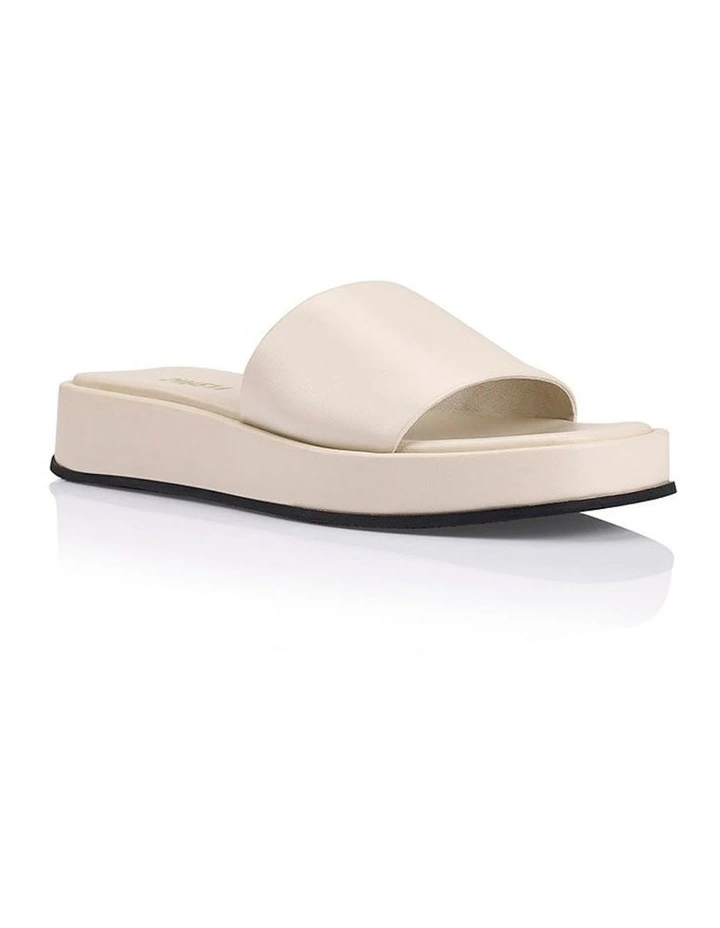 Morris Flatform Sandals in Beige image 2
