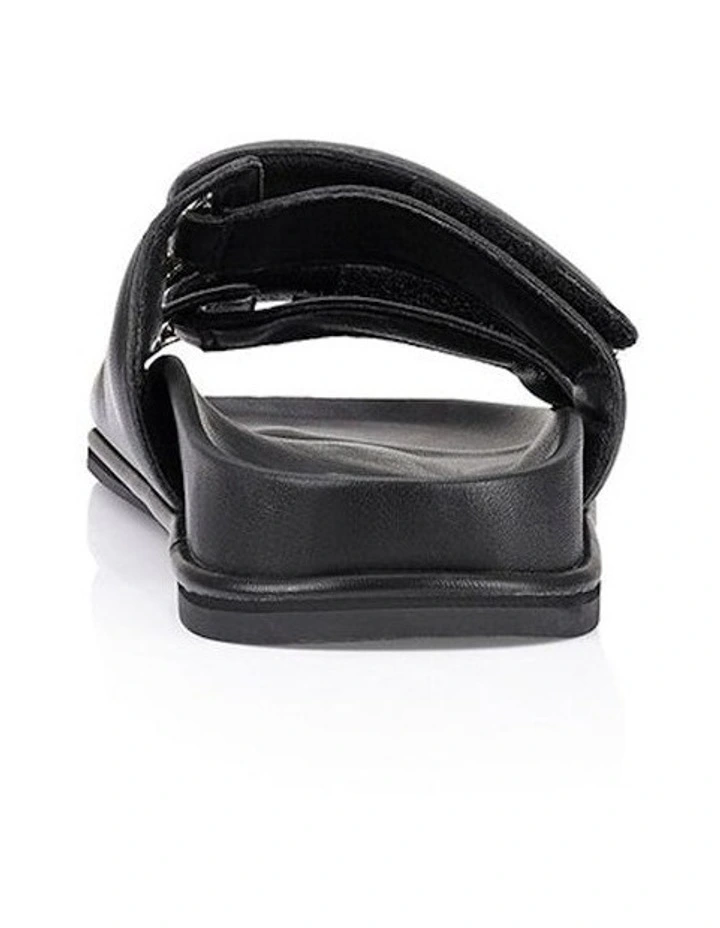 Rio Footbed Sandals in Black image 4