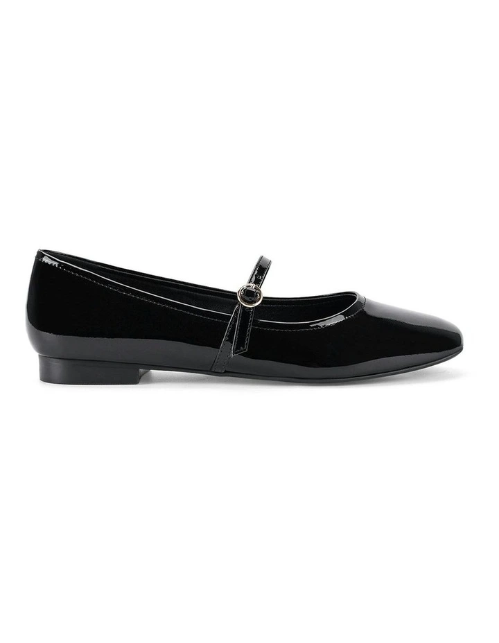 Rey Mary Jane Ballet in Black Patent image 1