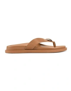 Lana Footbed Sandals in Tan
