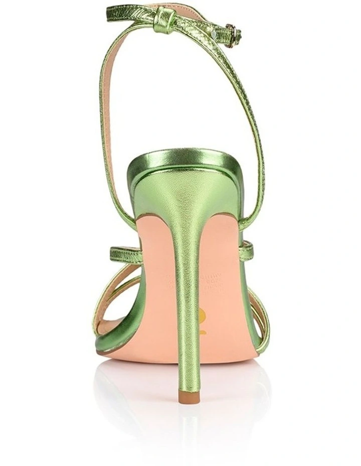 Dagger Stiletto Heels in Lime Green image 3