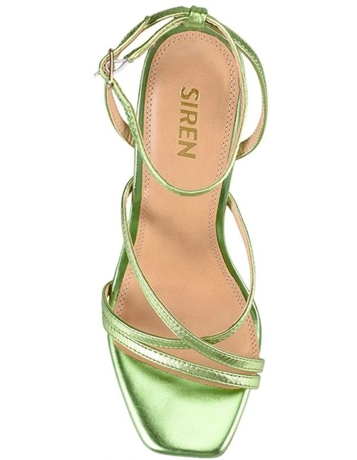 Dagger Stiletto Heels in Lime Green image 4