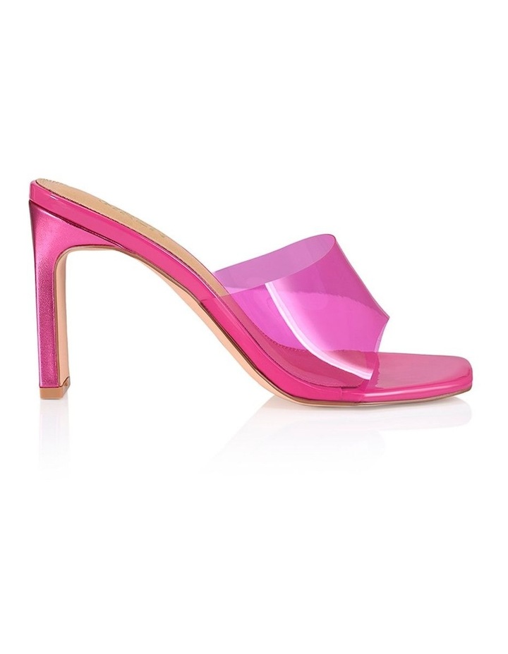 pink block heel ankle boots