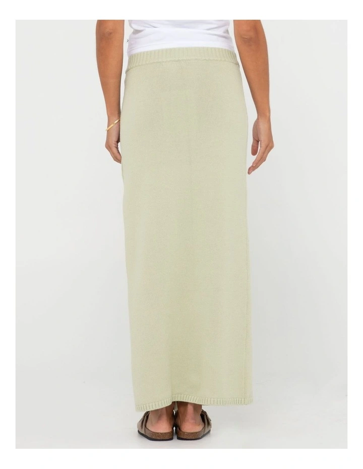 Margot Maxi Skirt in Green image 2
