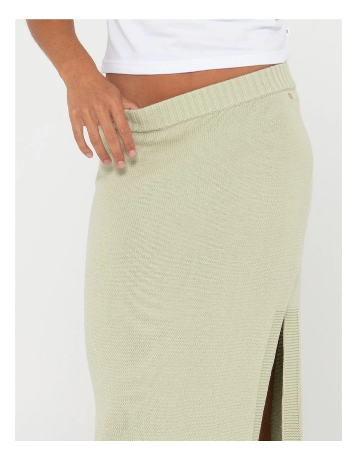Margot Maxi Skirt in Green image 4