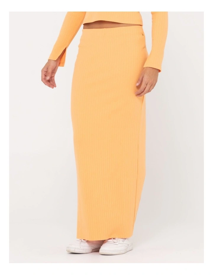 Scarlett Maxi Skirt in Orange image 3