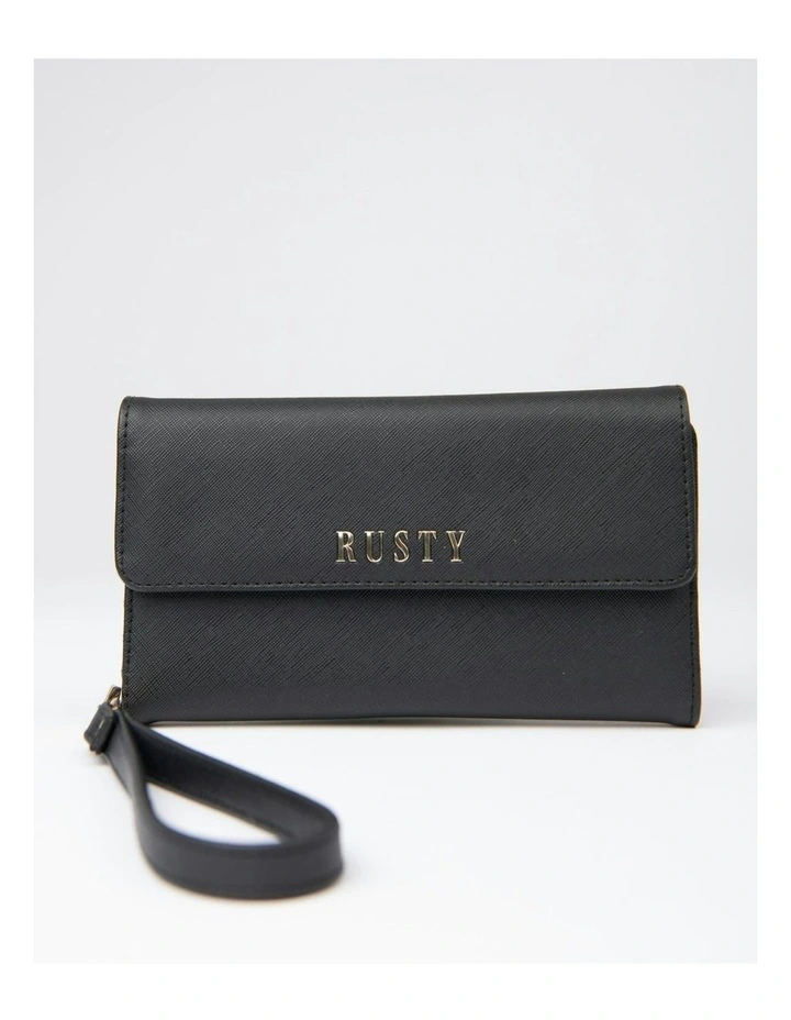 Rusty Bambi Travel Wallet in Black MYER