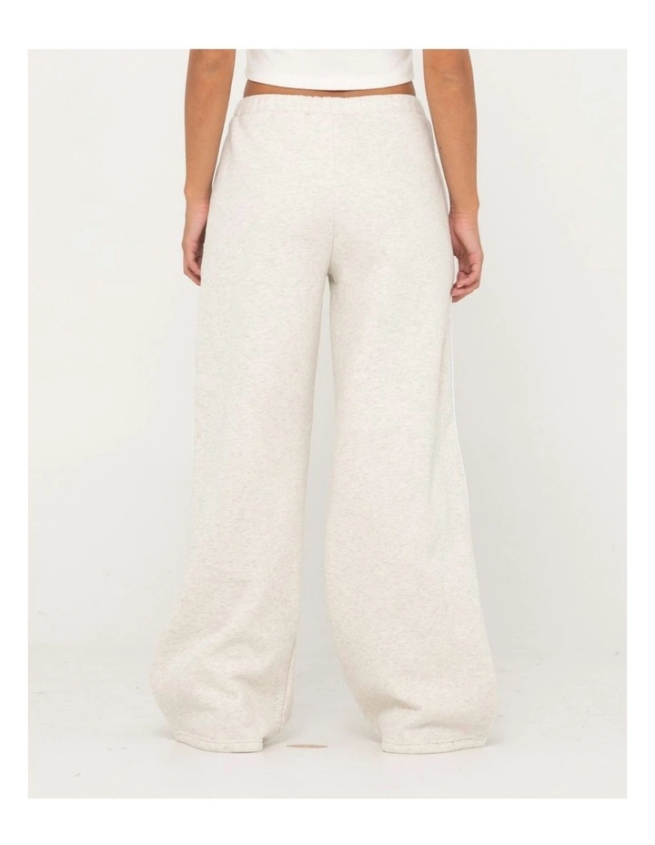 Maxo Relaxo Low Rise Wide Leg Track Pant in White image 2