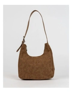 Bobbi Suede Handbag in Brown
