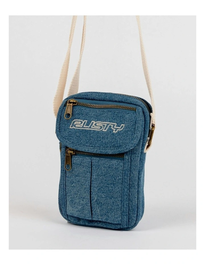 Billie Jean Crossbody Bag in Blue image 4